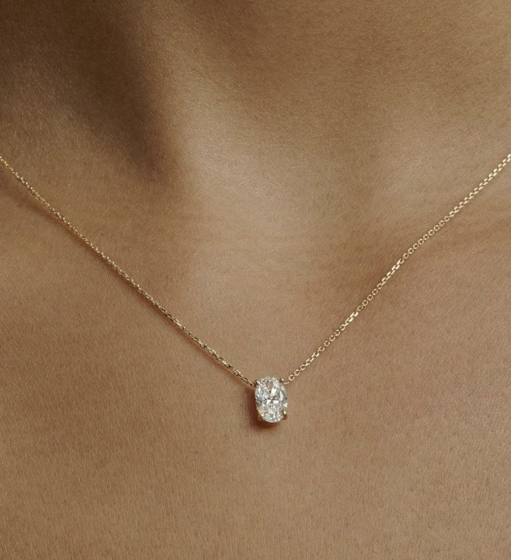 Drop Diamond Pendant