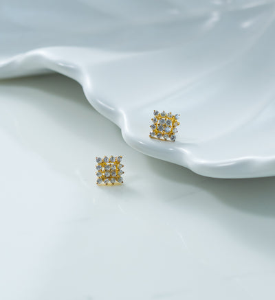 mirage stud earrings