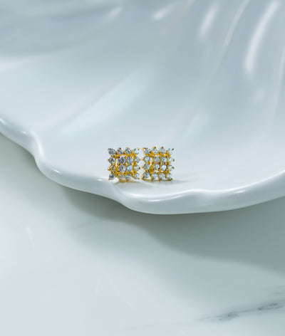 mirage stud earrings