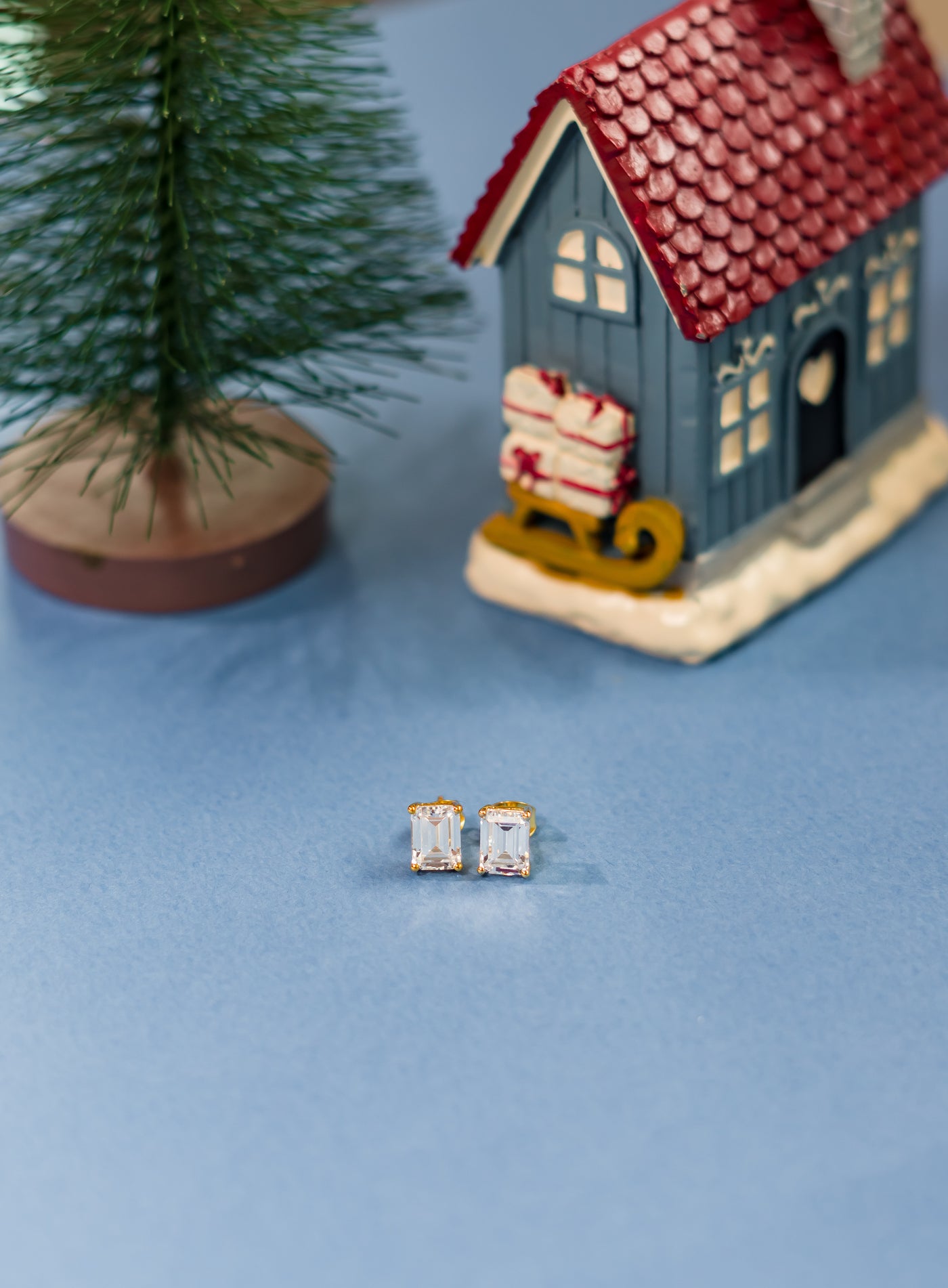 whisper stud earrings