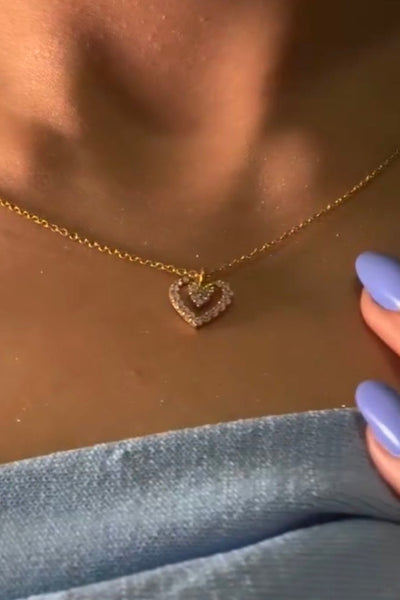 inter-heart pendant