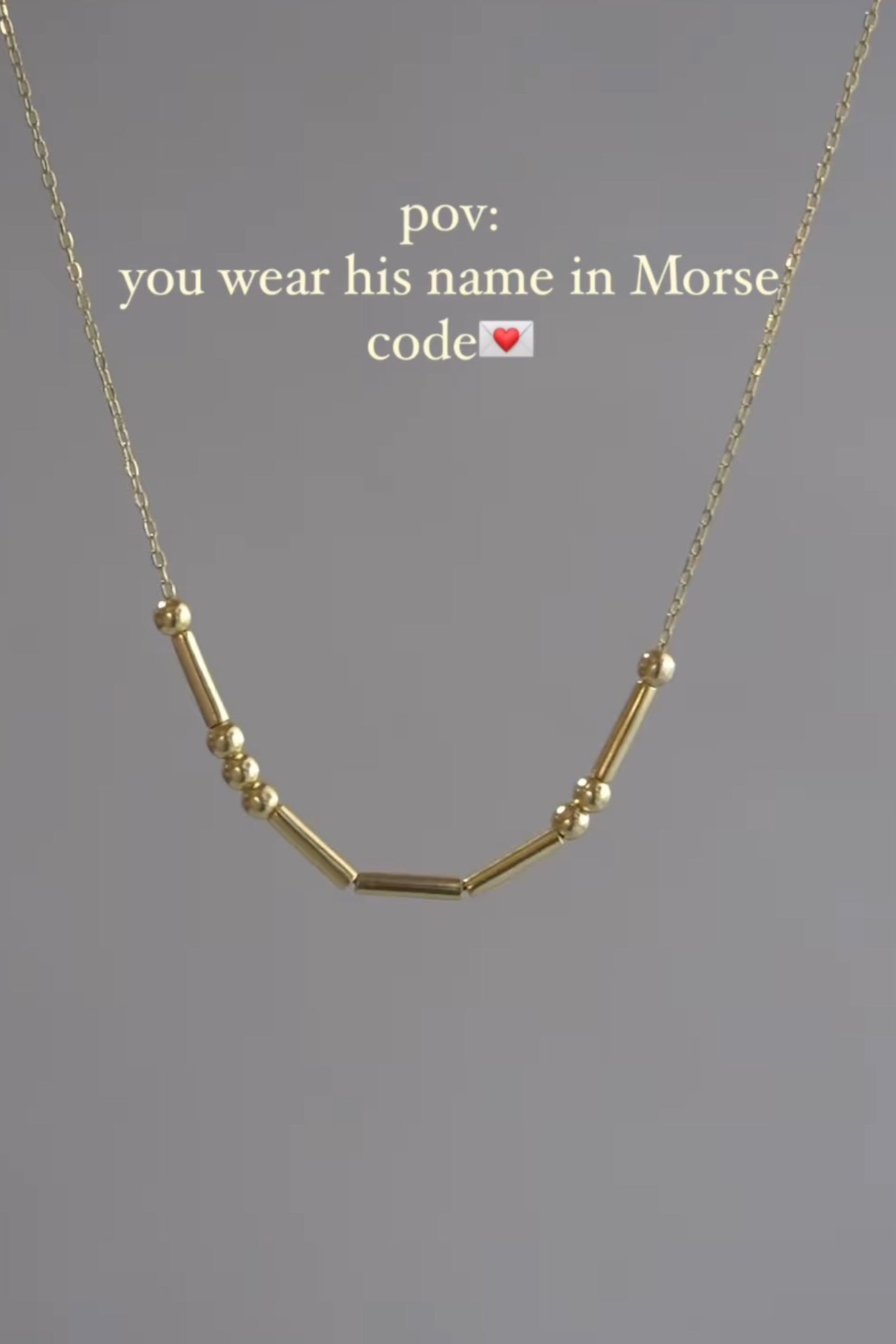 Moorse Name Pendant