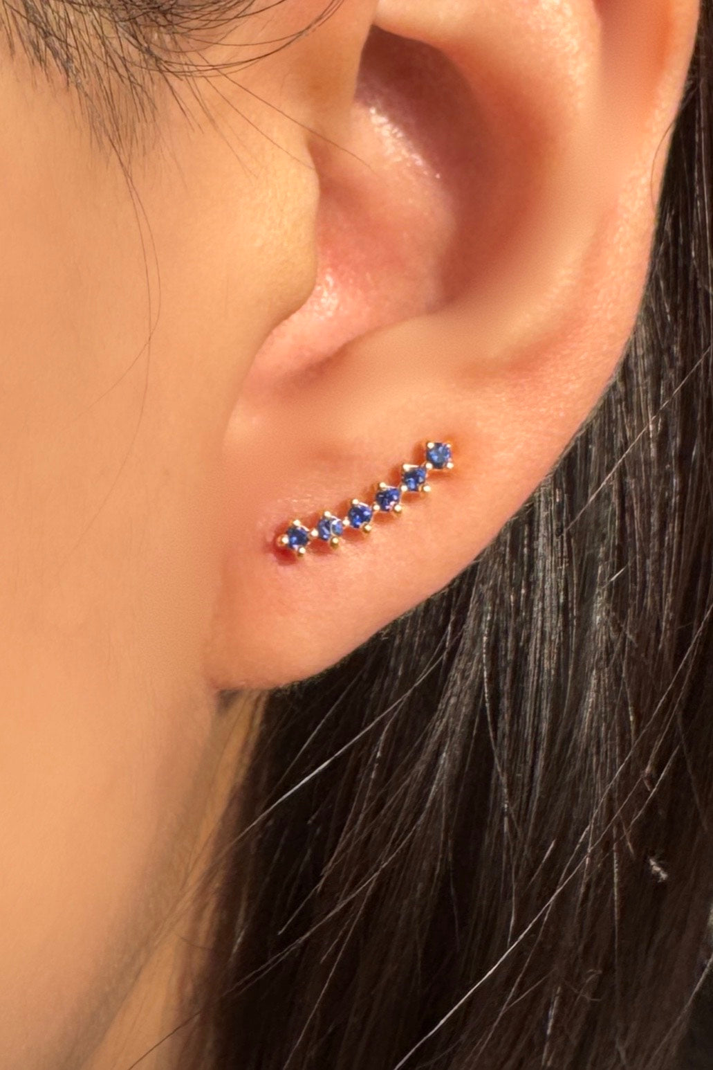 Sapphire Candice Earrings