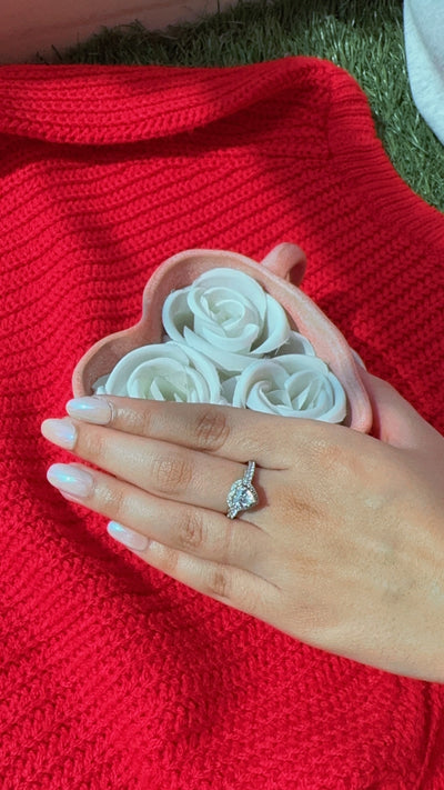 heart diamond ring