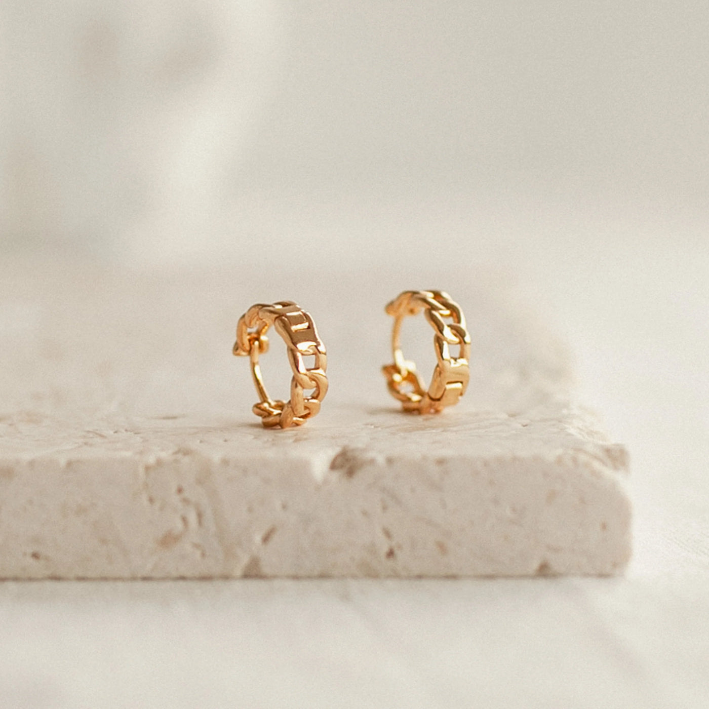 Knotted Hoop Earring