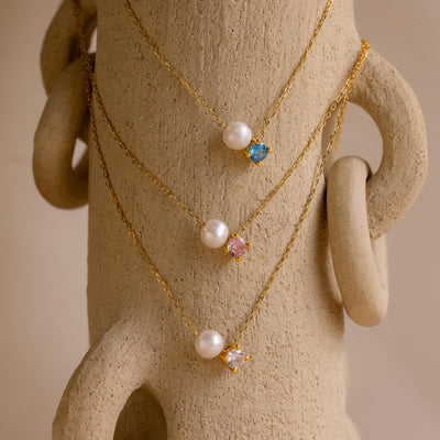 Birthstone Pearl Pendant