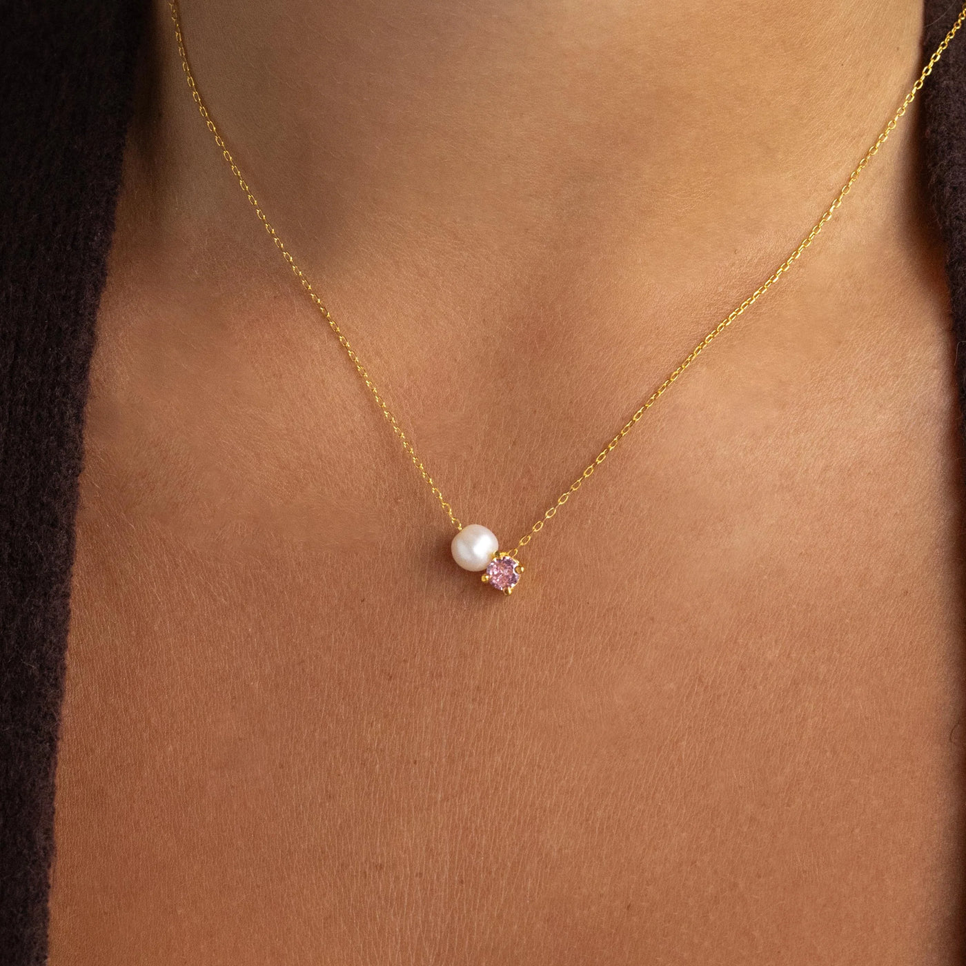 Birthstone Pearl Pendant