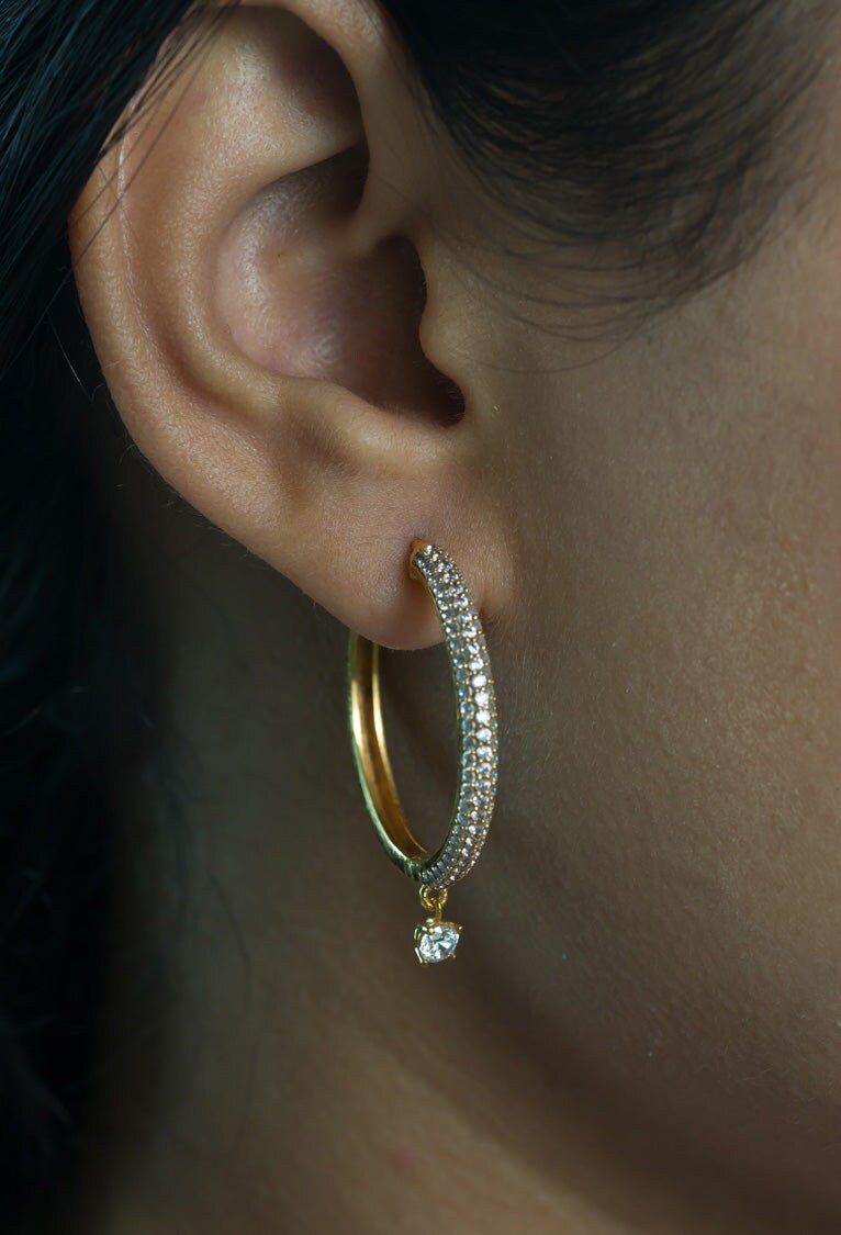 Clean Hoop Earring