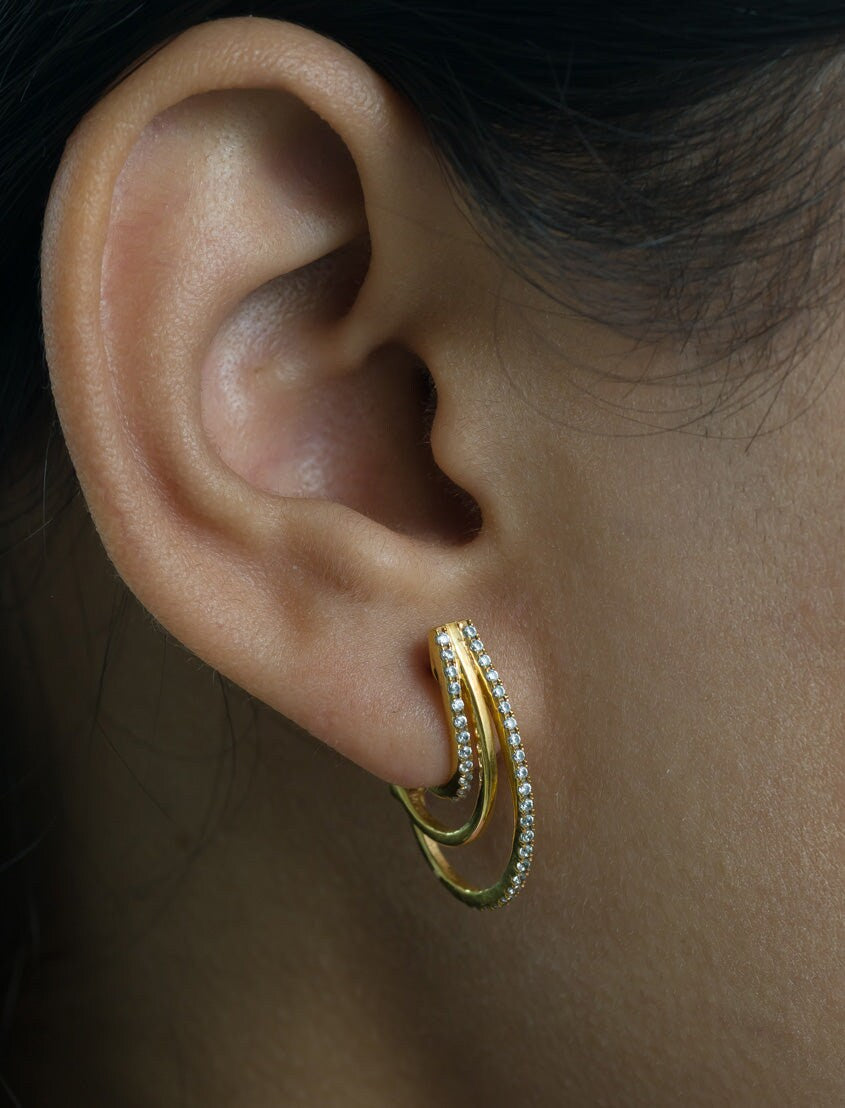 Twisted Hoop Earring