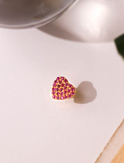 Heart Stud Charm