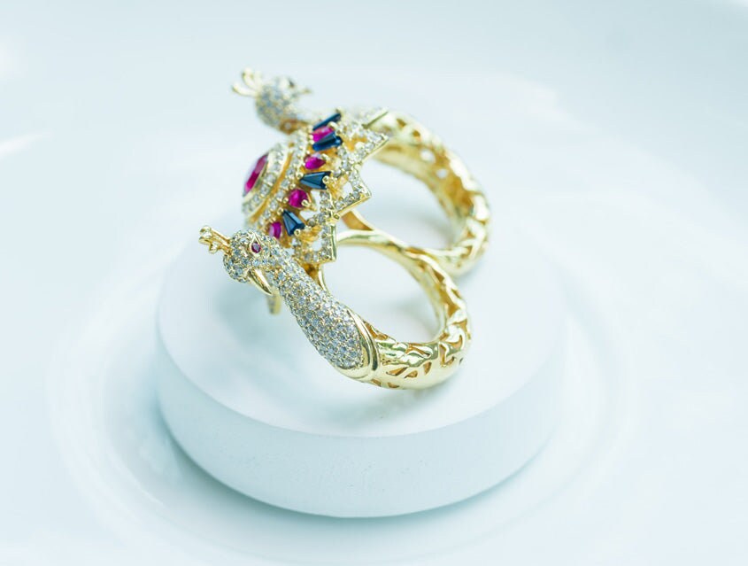 Peacock Ring